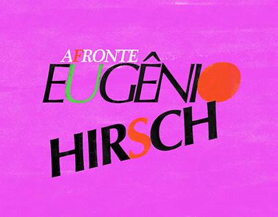 Exposição Afronte - Eugênio Hirsch