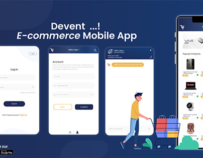 DEVENT E-commerce Mobile App