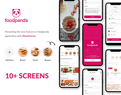 Foodpanda New Features - App Design