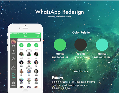WhatsApp Redesign - iOS