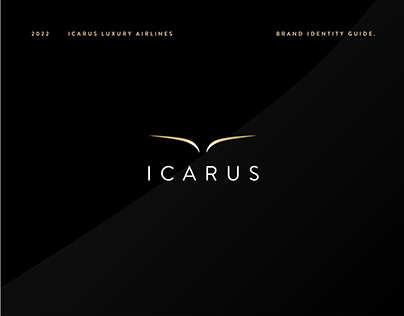 Icarus Luxury Airlines Branding