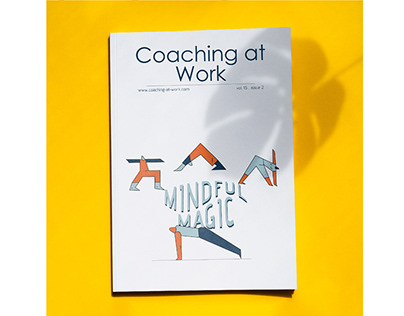 Coaching at Work magazine design