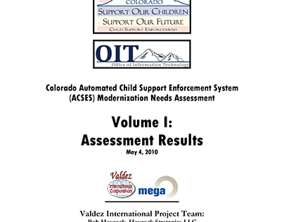 Colorado ACSES Modernization Needs Assessment