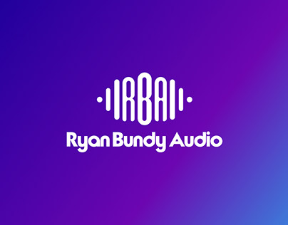 "RYAN BUNDY AUDIO" Music Studio Logo Design