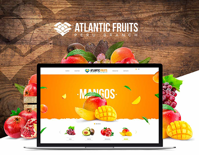 Atlantic Fruit - Web Design