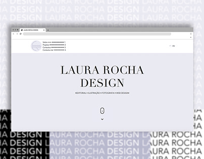 LAURA ROCHA DESIGN website