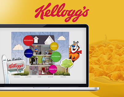 Kellogg's Nutrition Home Redesign