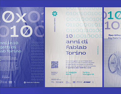Project thumbnail - Fablab Torino 10th Year Rebrand