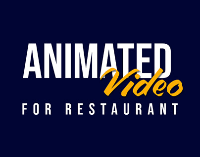 Animations for Restaurant