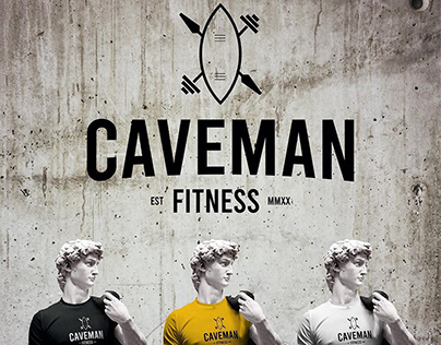 Caveman Fitness: Brand Identity