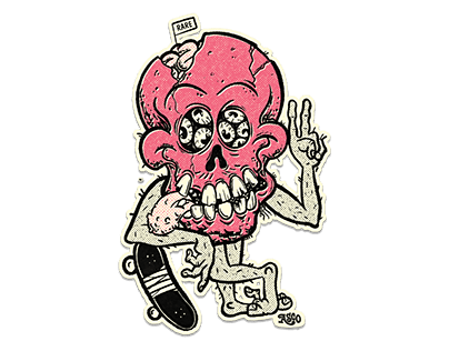 Mr. Bones Sticker