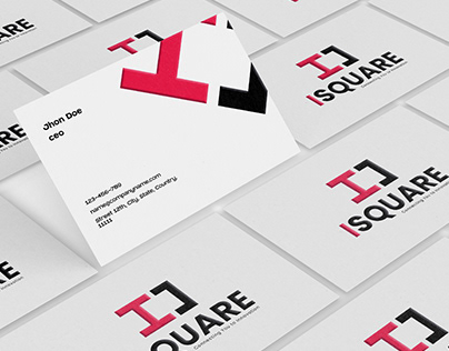 I Square Mobile Store : Logo Design