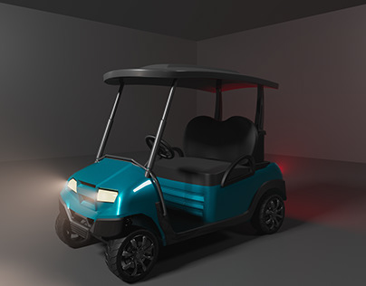 3D Golfcart Model