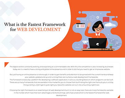 What is the fastest framework for web develoment