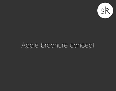 Apple brochure concept