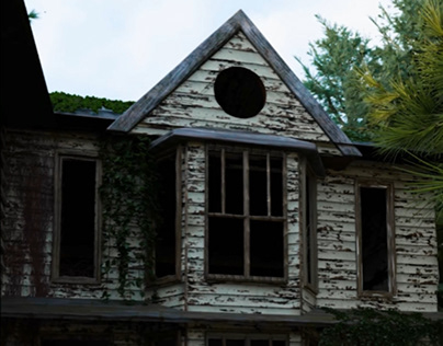 The Last Of Us Abandoned House Rendered in Blender