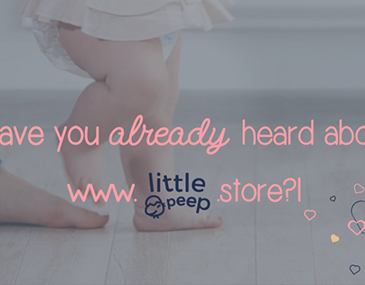 Campanha 'About littlepeep.store'