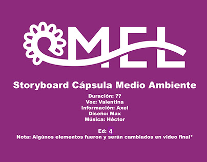 Storyboard y Vídeo MEL / Voluntariado.