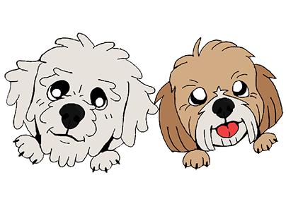 Cartoon Puppies
