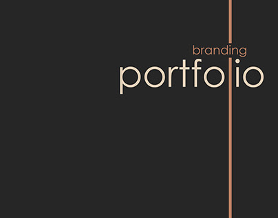 2020 PORTFOLIO : Branding Portfolio