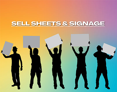 Sell Sheets & Signage