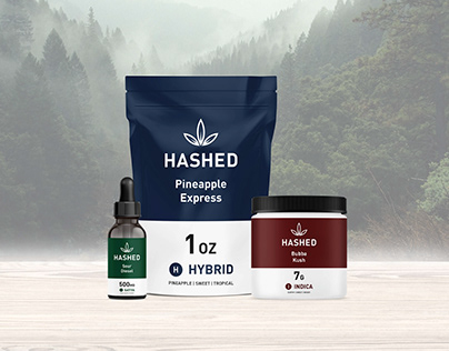 Hashed - Brand Identity & Packaging