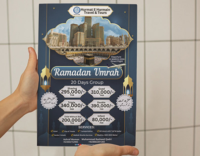 Ramadan Umrah Poster Design