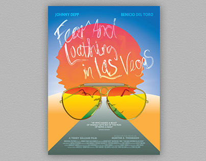 Fear and Loathing in Las Vegas - Movie Poster Concept