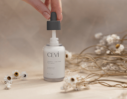 CEVI Cosmetic Brand Identity and Packaging Design