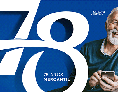 Campanha 78 anos - Mercantil do Brasil