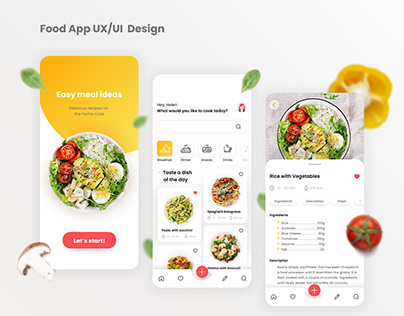 Food App UX/UI Design