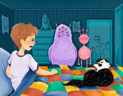 Children's story illustration