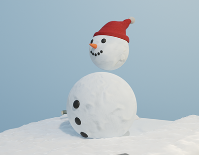 Short Snowman Animation
