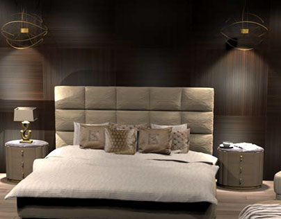 Cozy Master Bedroom (Fendi Style)