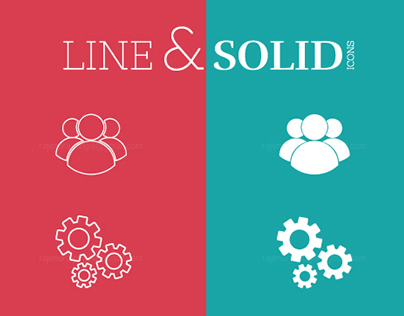 LINE & SOLID ICONS