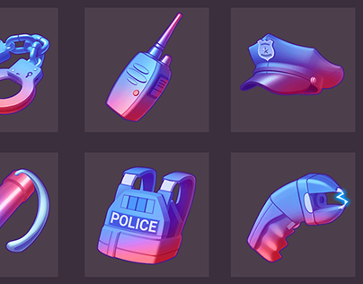 Police icons