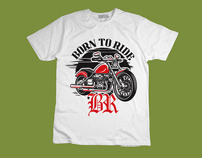 Motorcycle t-shirtdesign