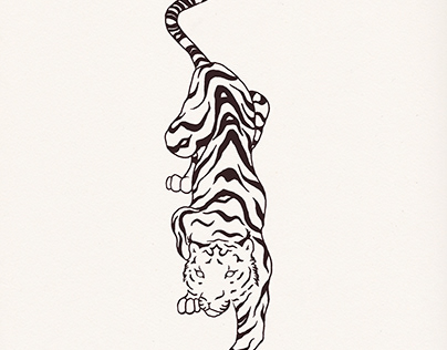 Clares Tiger Tattoo design