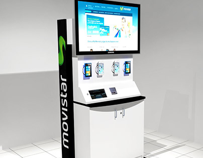 Smartphones Kiosk Gas Station