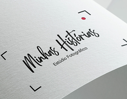 Logotipo Minhas histórias- Estúdio Fotográfico