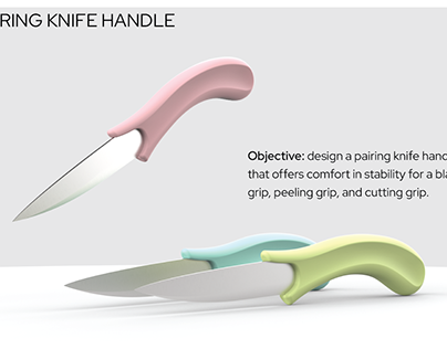 Paring knife handle