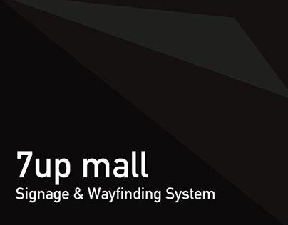 7up mall Signage & Wayfinding System