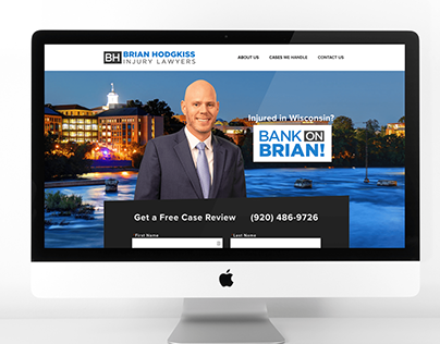 Brian Hodgkiss Website Design