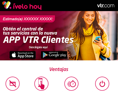 2017 E-Mailing App VTR clientes