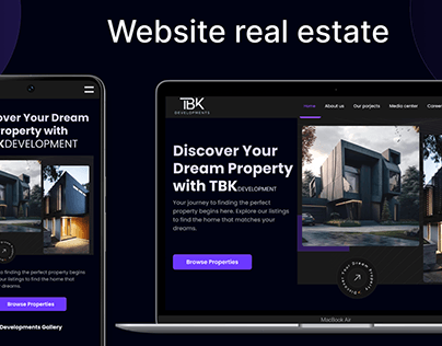 Website real estate | UI desgin