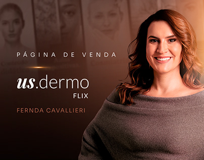 Página de Vendas - US DERMO FLIX - Fernanda Cavallieri