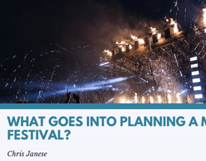 What Goes Into Planning a Music Festival?