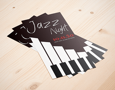 ''Jazz night'' flyer