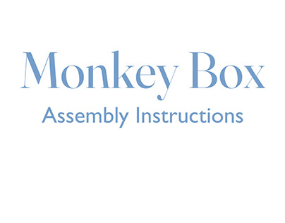 Project thumbnail - Monkey Box: Assembly Instructions