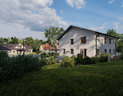Neubau Doppelhaushälfte Iggensbach, Deutschland